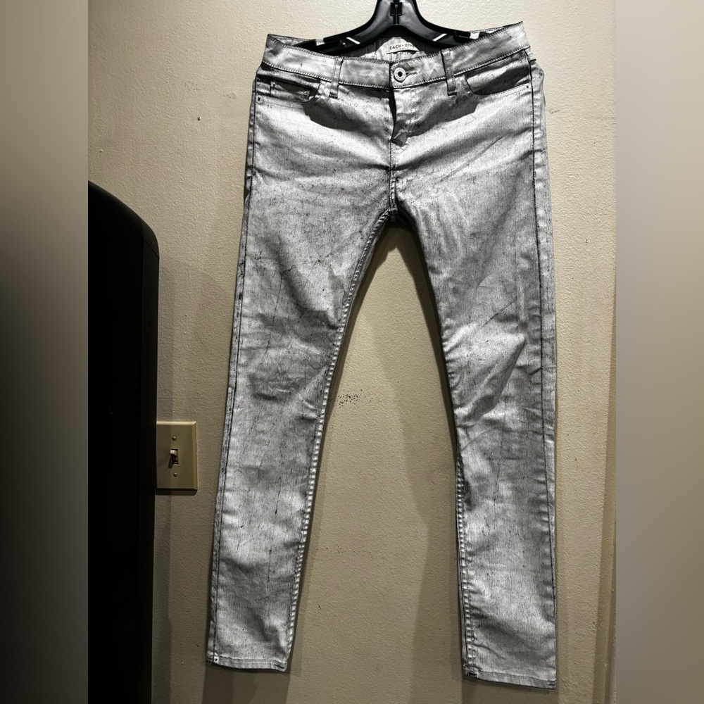Each x Other  Silver Skinny women's Jeans